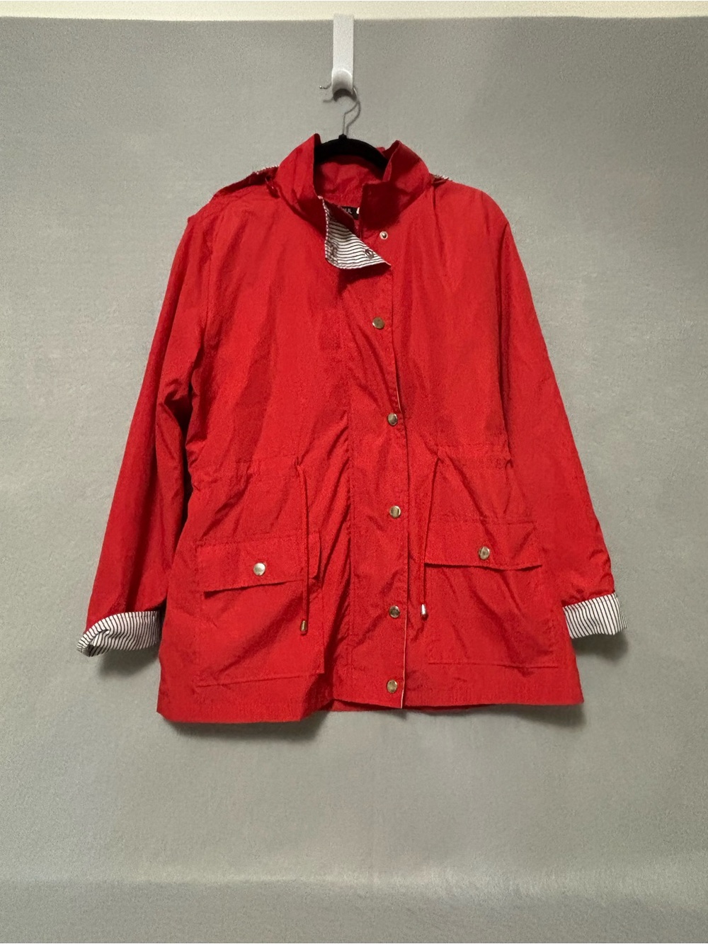 Fisoul Women’s red Jacket Size M